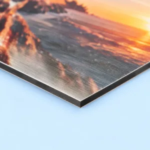 Detail van een foto gedrukt op 4 mm dibond