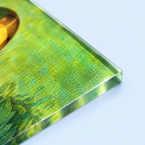 Detail plexiglas foto